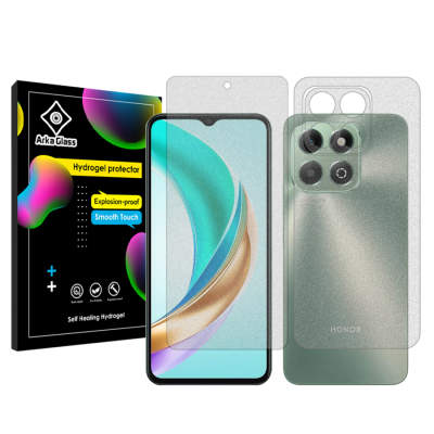 محافظ صفحه نمایش مات گوشی آنر X6b  آرکا گلس مدل Tough به همراه محافظ پشت گوشی محافظ صفحه نمایش مات گوشی آنر X6b  آرکا گلس مدل Tough به همراه محافظ پشت گوشی