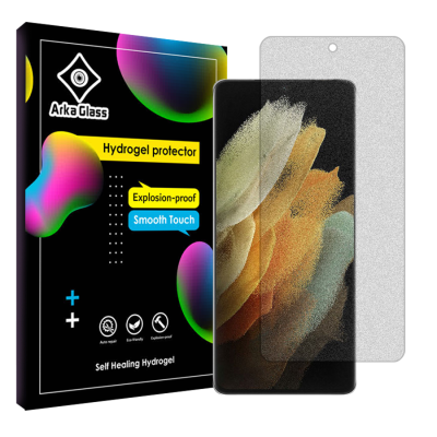 محافظ صفحه نمایش مات گوشی سامسونگ Galaxy S21 Ultra 5G آرکا گلس مدل Tough