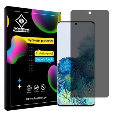 محافظ صفحه نمایش حریم شخصی گوشی سامسونگ Galaxy S20 Plus آرکا گلس مدل Tough محافظ صفحه نمایش حریم شخصی گوشی سامسونگ Galaxy S20 Plus آرکا گلس مدل Tough