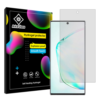 محافظ صفحه نمایش شفاف گوشی سامسونگ Galaxy Note10 Plus آرکا گلس مدل Tough