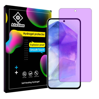 محافظ صفحه نمایش ضد اشعه بنفش گوشی سامسونگ Galaxy A55 5G آرکا گلس مدل Tough