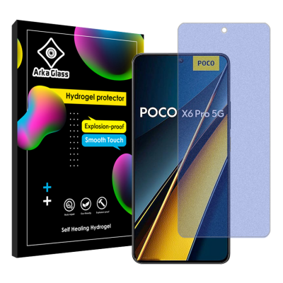 محافظ صفحه نمایش مات آنتی بلو گوشی شیائومی Poco X6 Pro آرکا گلس مدل Tough