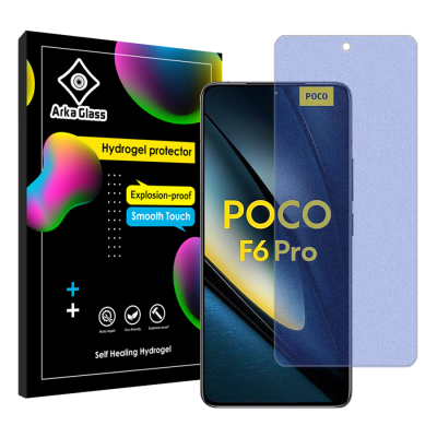 محافظ صفحه نمایش مات ضد اشعه آبی گوشی شیائومی Poco F6 Pro آرکا گلس مدل Tough