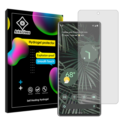 محافظ صفحه نمایش شفاف گوشی  گوگل Pixel 6 Pro آرکا گلس مدل Tough