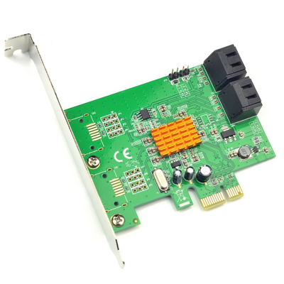 کارت 4 پورت  PCI-e SATA III مدل FG-EST18A