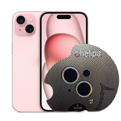 محافظ لنز دوربین گوشی اپل iPhone 15 چلیپا مدل shine