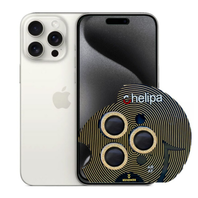 محافظ لنز چلیپا گوشی اپل iPhone 15 Pro Max مدل shine