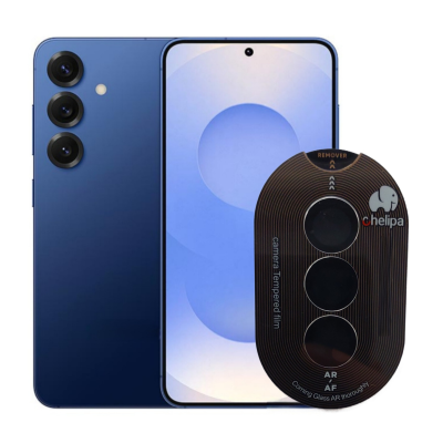 محافظ لنز دوربین گوشی سامسونگ Galaxy S25 چلیپا مدل Titanium