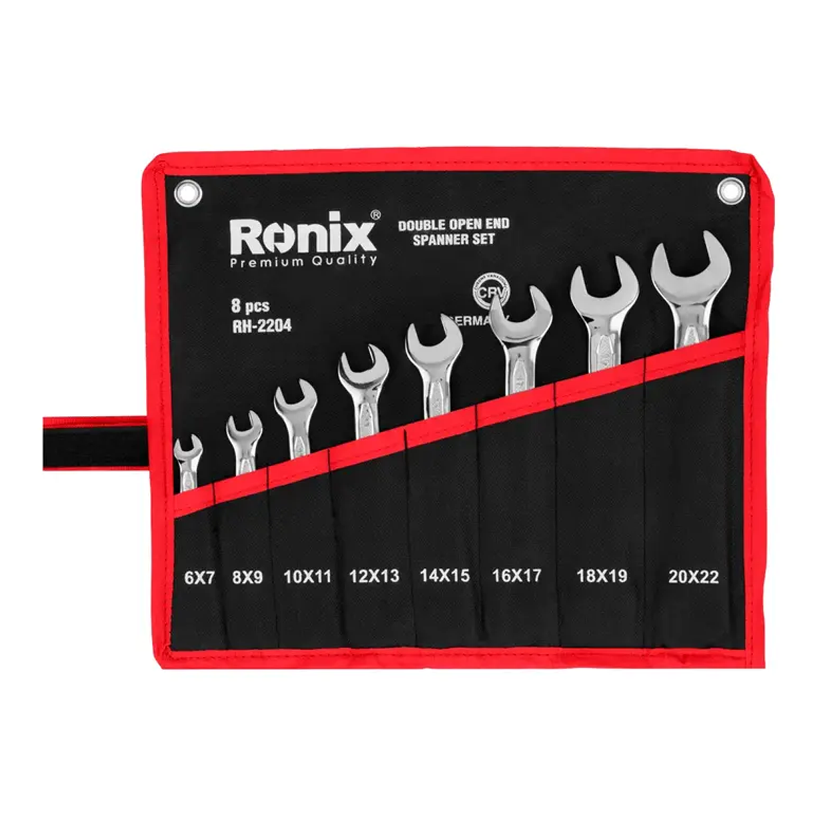 مجموعه 8 عددی آچار دو سرتخت رونیکس مدل RH-2204