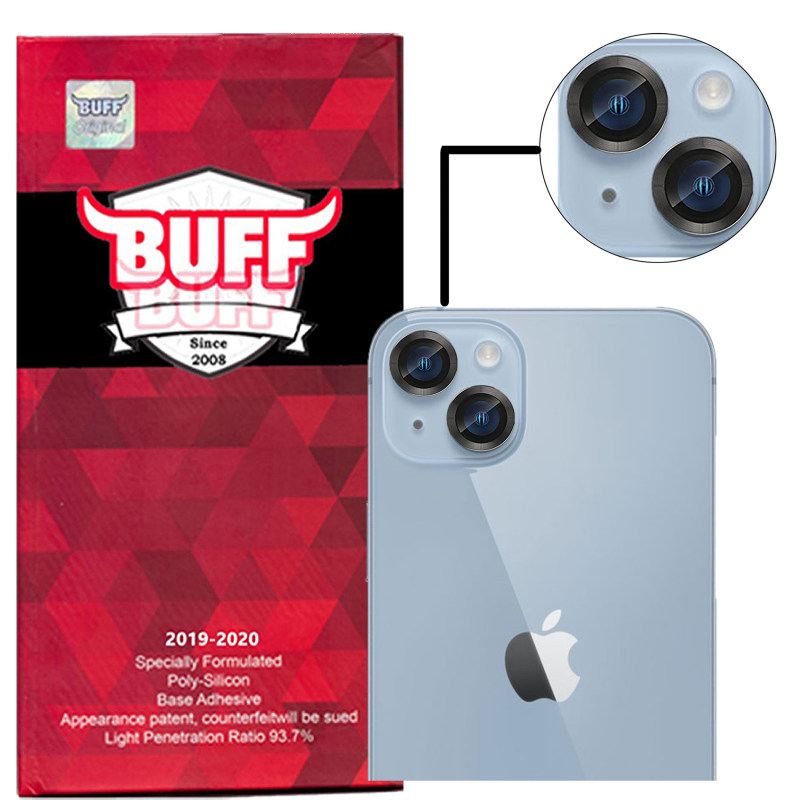 محافظ لنز دوربین گوشی اپل iPhone 14 / 14 Plus بوف مدل HD-ColorLenz  محافظ لنز دوربین گوشی اپل iPhone 14 / 14 Plus بوف مدل HD-ColorLenz
