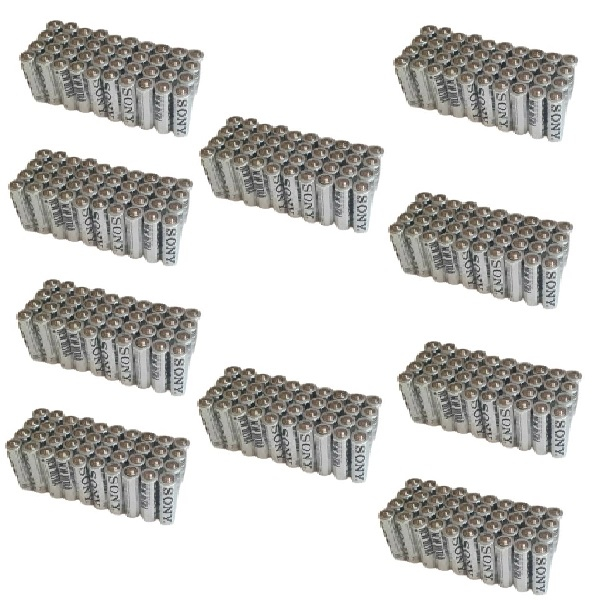 باتری نیم قلمی سونی مدل R03 NEW ULTRA بسته 400 عددی باتری نیم قلمی سونی مدل R03 NEW ULTRA بسته 400 عددی