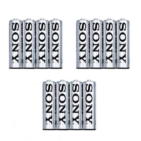 باتری نیم قلمی سونی مدل R03 NEW ULTRA بسته 12 عددی باتری نیم قلمی سونی مدل R03 NEW ULTRA بسته 12 عددی