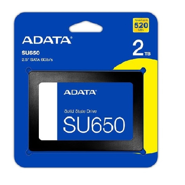 اس اس دی اینترنال SATA 3.0 ای دیتا مدل SU650 ظرفیت دو ترابایت اس اس دی اینترنال SATA 3.0 ای دیتا مدل su650 ظرفیت دو ترابایت