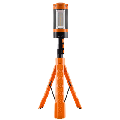 چراغ قوه شارژی تاشو با نور مهتابی