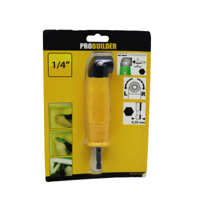 رابط چپقی 90 درجه دریل و پیچ گوشتی پروبویلدر کد YP-1-4-15CM رابط چپقی 90 درجه دریل و پیچ گوشتی پروبویلدر کد YP-1/4-15CM