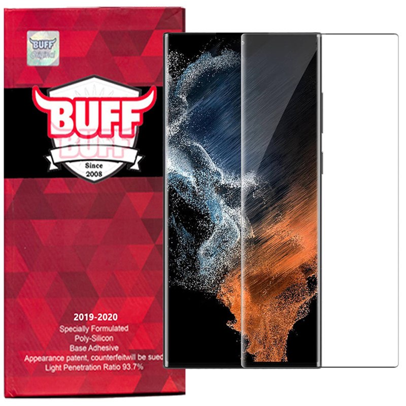 گلس گوشی سامسونگ گلکسی S22 الترا بوف مدل Full-Glue