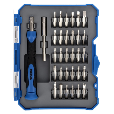 مجموعه 32 عددی سری پیچ گوشتی نووا مدل NTS 1328 مجموعه 32 عددی سری پیچ گوشتی نووا مدل NTS 1328