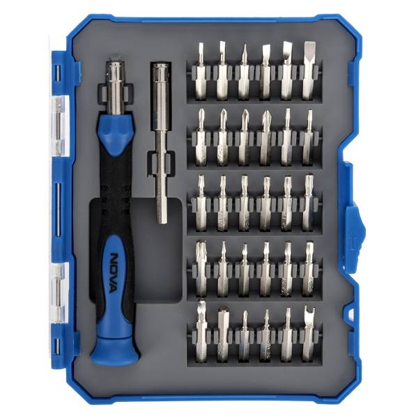 مجموعه 32 عددی سری پیچ گوشتی نووا مدل NT 1328 مجموعه 32 عددی سری پیچ گوشتی نووا مدل NT 1328