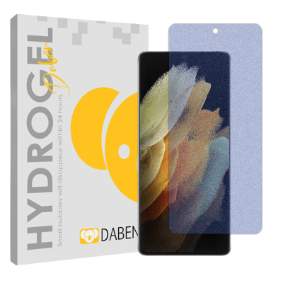 محافظ صفحه نمایش مات آنتی بلو گوشی سامسونگ Galaxy S21 Ultra 5G دبن مدل Tough