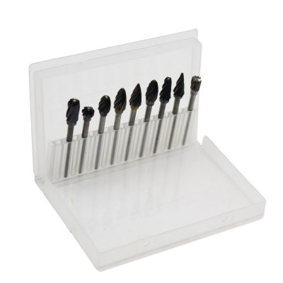 فرز چوب ساب الماسه مدل شیار باز کد YP-3MM-010 مجموعه 10 عددی فرز چوب ساب الماسه مدل شیار باز کد YP-3MM-010 مجموعه 10 عددی