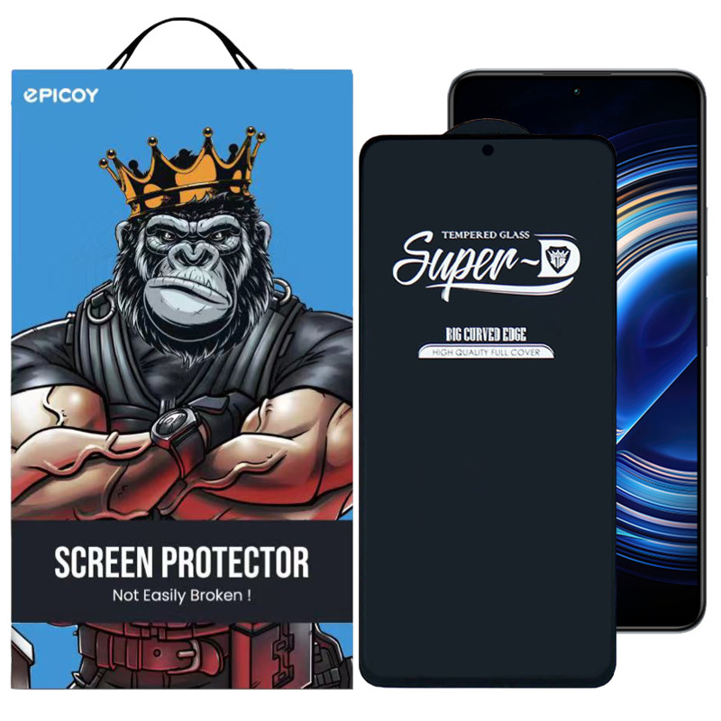 گلس گوشی شیائومی Redmi k50/k50pro/k40/k40pro plus/k40s اپیکوی مدل Super 5D