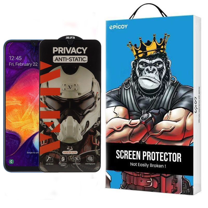 محافظ صفحه نمایش حریم شخصی گوشی سامسونگ Galaxy A15 4G اپیکوی مدل Alpha