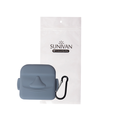 کاور سانیوان مدل عروسکی فانتزی طرح ایستر کاکا سنگی مناسب برای کیس  هدفون بی سیم سامسونگ Galaxy Buds Live / Buds Pro / buds 2 / buds 2 pro / Fe