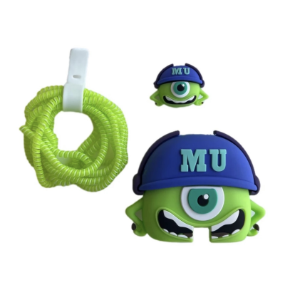 محافظ شارژر دیواری وکابل مدل مایک mike مجموعه 4 عددی