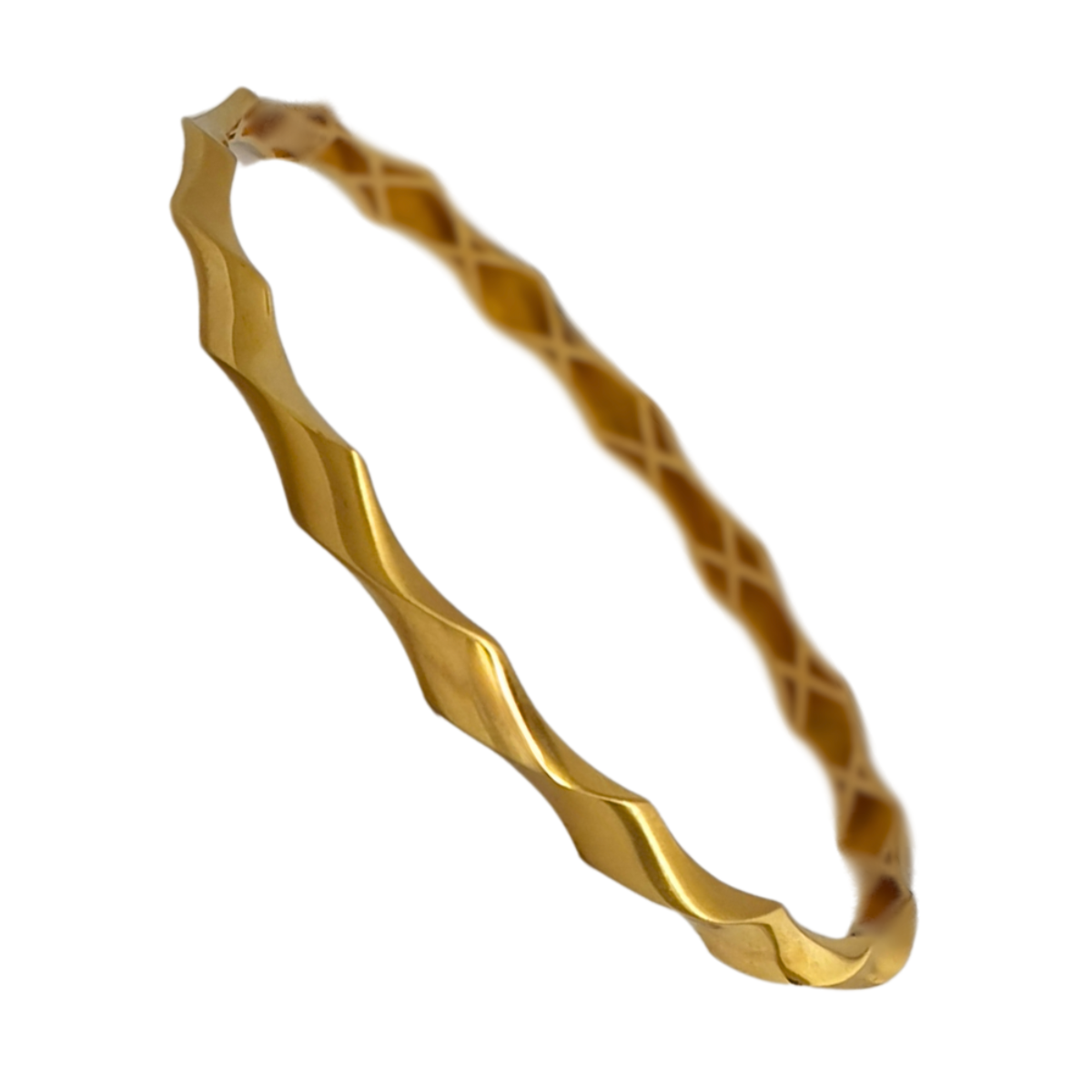 النگو طلا سایز 3 نوا گلد مدل فلاور طلایی کد 24273