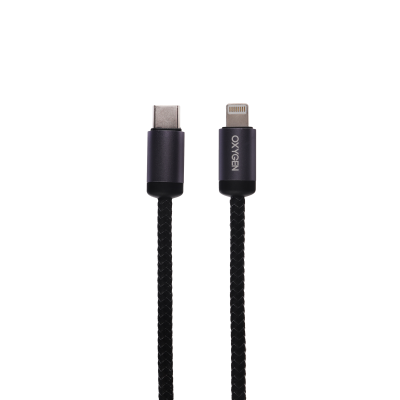 کابل تبدیل USB-C به لایتنینگ اکسیژن مدل LX-22 طول 0.25 متر