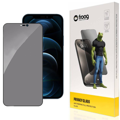 محافظ صفحه نمایش حریم شخصی گوشی اپل iPhone 12 Pro Max فراگ مدل Privacy