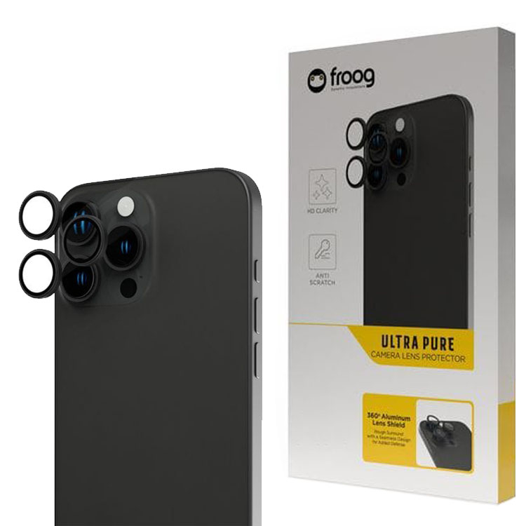 محافظ لنز دوربین گوشی اپل iPhone 16 Pro فراگ مدل Foo