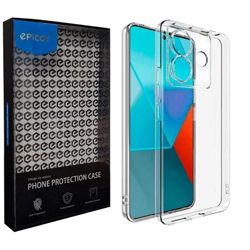 کاور گوشی شیائومی Redmi Note 14 4G اپیکوی مدل Transparent Clear