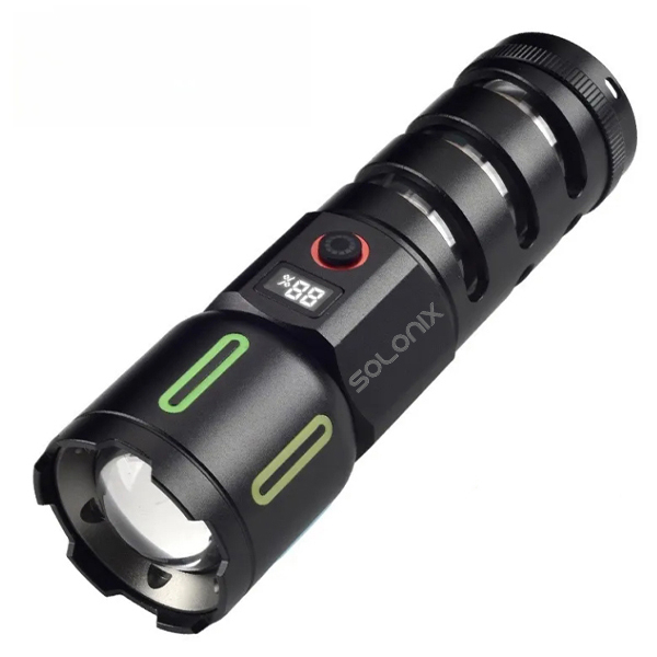 چراغ قوه سولونیکس مدل PL-538 طرح 3 کاره چراغ قوه سولونیکس مدل PL-538 طرح 3 کاره