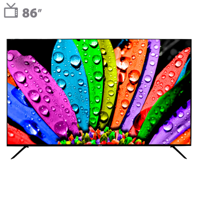تلویزیون کیو ال ای دی 86 اینچ  آپلاس مدل TVQ86KA تلویزیون 86 اینچ کیو ال ای دی هوشمند آپلاس مدل TVQ86KA