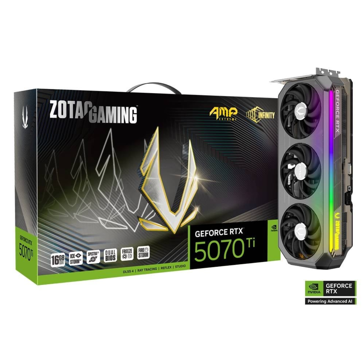کارت گرافیک زوتک مدل GAMING GeForce RTX 5070 Ti AMP Extreme INFINITY 16GB کارت گرافیک زوتک مدل GAMING GeForce RTX 5070 Ti AMP Extreme INFINITY 16GB-small-image