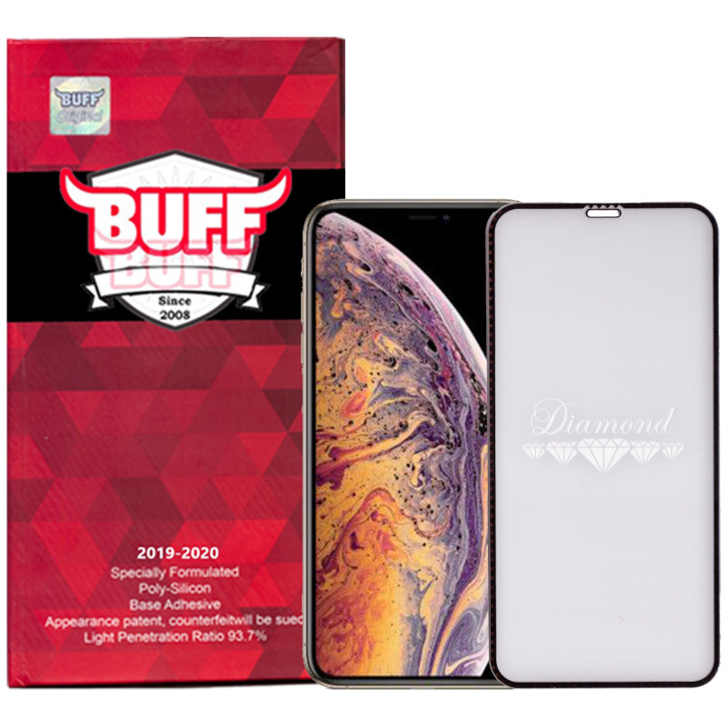 گلس گوشی اپل iPhone XS Max بوف 5D مدل Diamond
