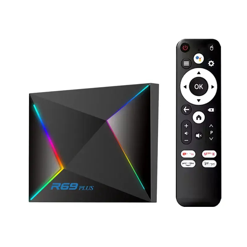 اندروید باکس آر69پلاس مدل H728 حافظه 64گیگ
