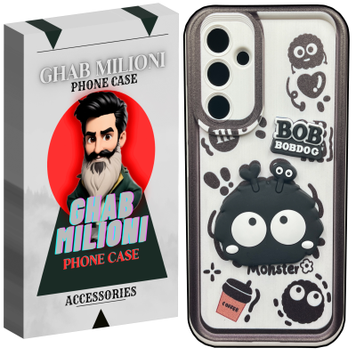 کاور گوشی سامسونگ Galaxy A54 قاب میلیونی مدل BOBDOG-MW به همراه بند آویز