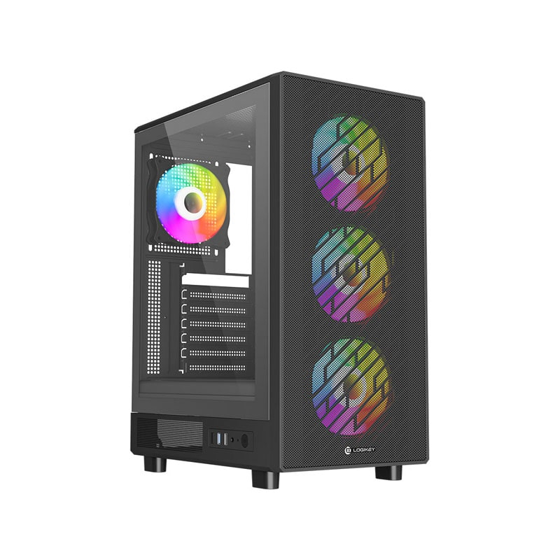 کیس کامپیوتر لاجی کی مدل LK-C364B کیس کامپیوتر لاجی کی مدل LK-C364B