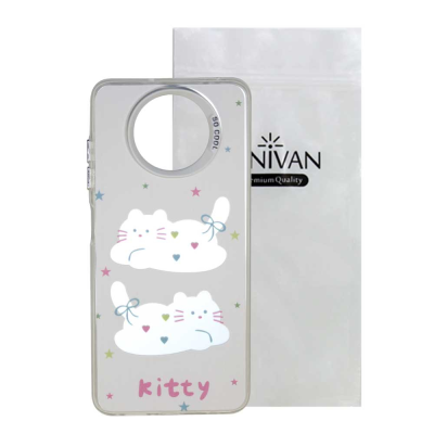 کاور گوشی پوکو Poco X3 NFC سانیوان مدل فانتزی طرح گربه