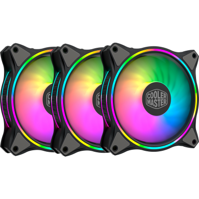 فن کیس کولر مستر مدل MasterFan MF120 Halo۲ 3 in 1 بسته سه عددی