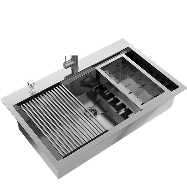 سینک ظرفشویی توکار استیل کن مدل cn74 سینک ظرفشویی استیل کن مدل cn74 توکار