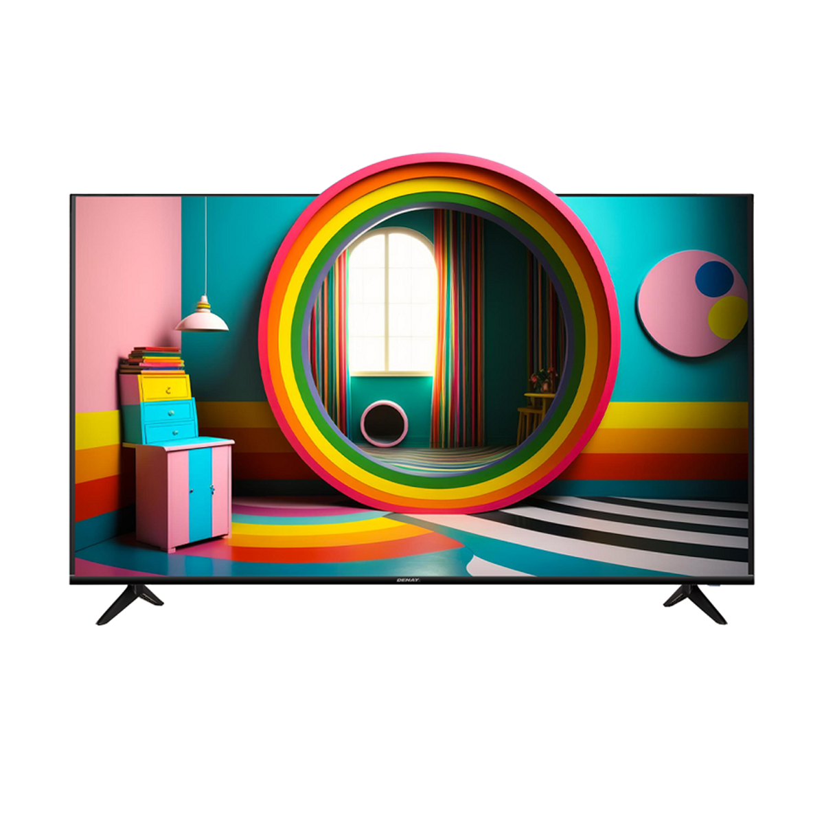 تلویزیون ال ای دی دنای مدل MC-50A4Q سایز 50 اینچ تلویزیون ال ای دی دنای مدل MC-50A4Q سایز 50 اینچ