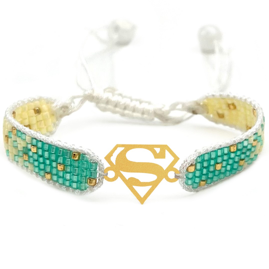 دستنبد طلا زنانه با پلاک طلا میوکی دیانا گالری کد11035