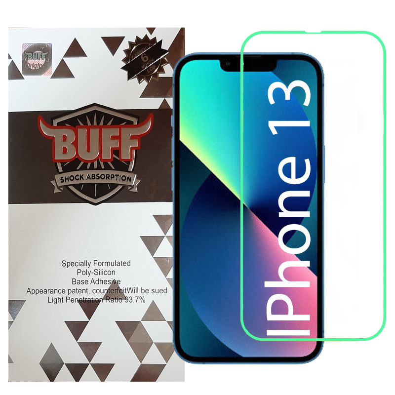 گلس گوشی اپل Iphone 13 بوف مدل Neon به همراه بیمه شکستگی