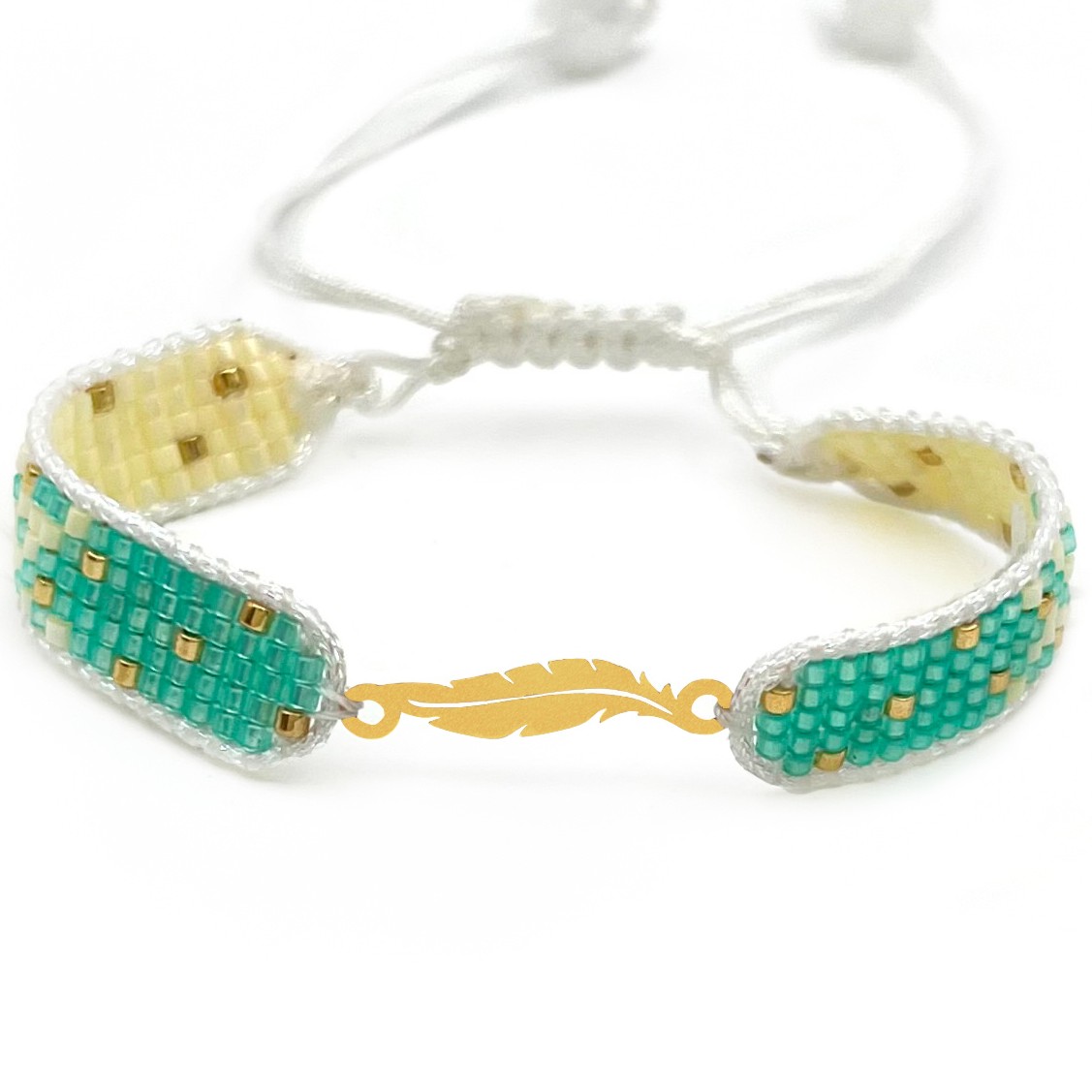 دستنبد طلا زنانه با پلاک طلا میوکی دیانا گالری کد11012