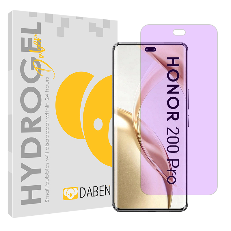 محافظ صفحه نمایش ضداشعه بنفش گوشی آنر 200 Pro دبن مدل Tough