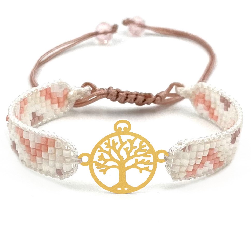 دستنبد طلا زنانه با پلاک طلا میوکی دیانا گالری کد08022