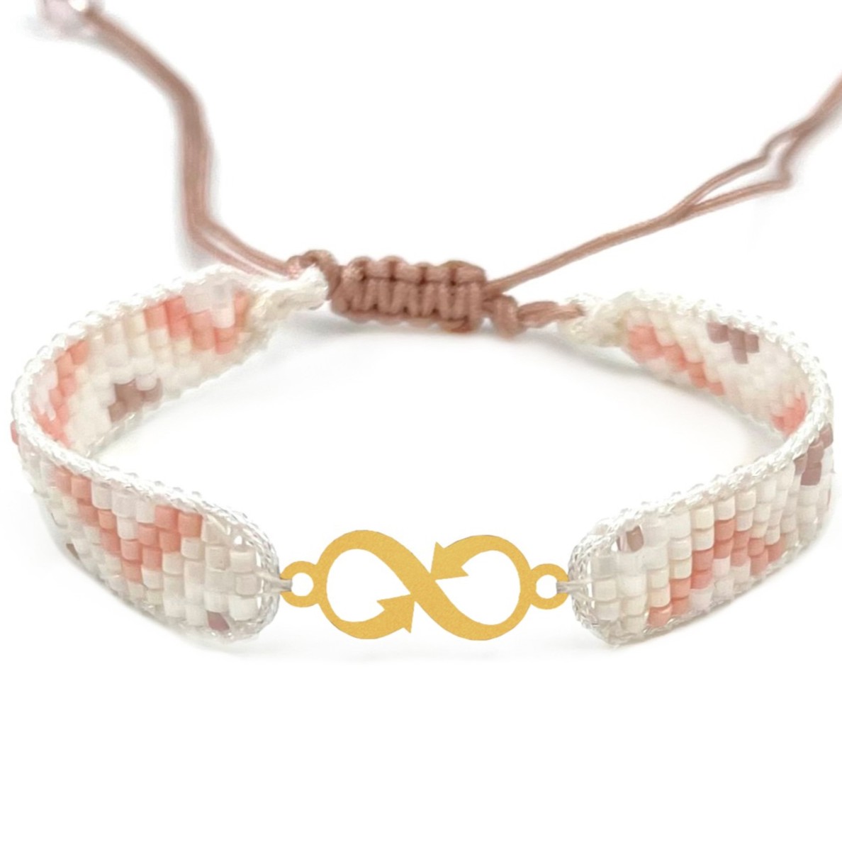 دستنبد طلا زنانه با پلاک طلا میوکی دیانا گالری کد08016